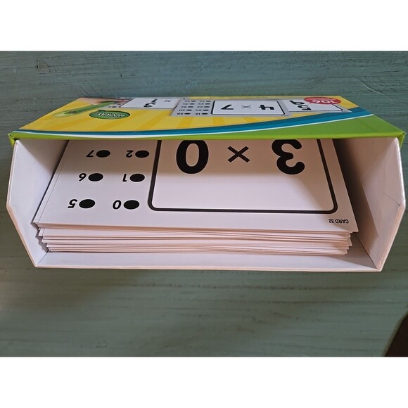 Power Pen Multiplication Learning Cards Grades 2-5 106 Multplication Problems - Picture 6 of 10